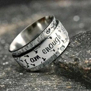 2 LEFT! I am Enough Ring